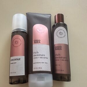 Bath and Body Works Coco Shea Set NEW
